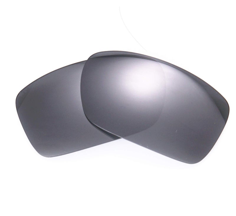 NicelyFit Polarized Replacement Lenses for Oakley Turbine Glass Frame Sunglasses (Black)